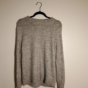 Gray sweater